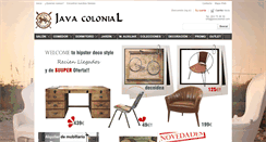 Desktop Screenshot of javacolonial.com